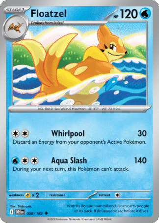 Floatzel Reverse - Destined Rivals