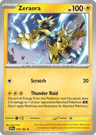 Zeraora Reverse - Destined Rivals