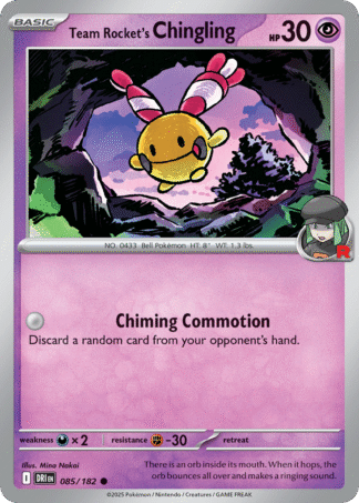 Team Rocket's Chingling Reverse - Destined Rivals