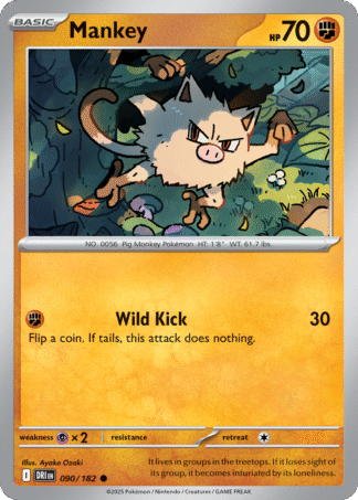 Mankey Reverse - Destined Rivals