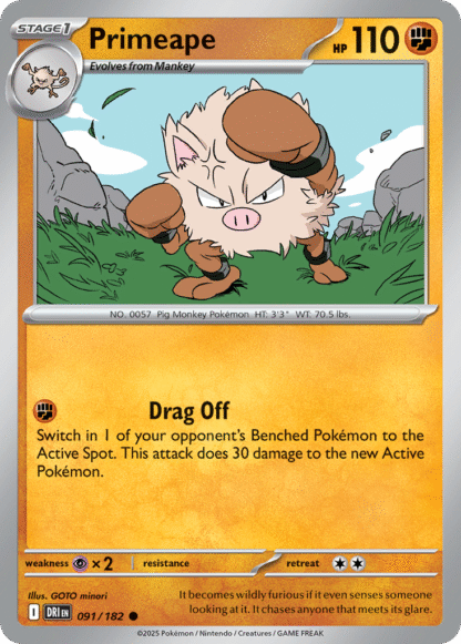 Primeape Reverse - Destined Rivals