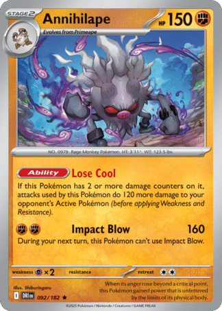 Annihilape Reverse - Destined Rivals