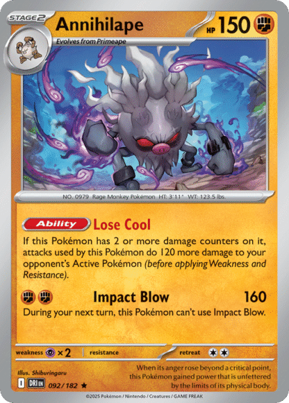 Annihilape Reverse - Destined Rivals