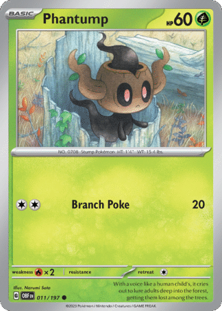 Phantump Reverse - Obsidian Flames