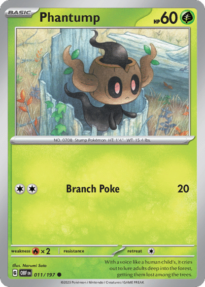 Phantump Reverse - Obsidian Flames