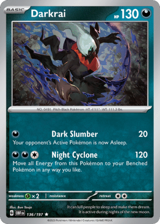 Darkrai - Obsidian Flames