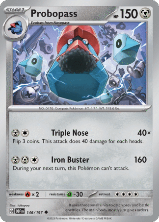 Probopass Reverse - Obsidian Flames