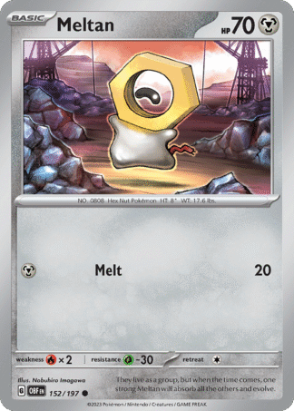 Meltan Reverse - Obsidian Flames