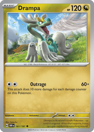 Drampa Reverse - Obsidian Flames