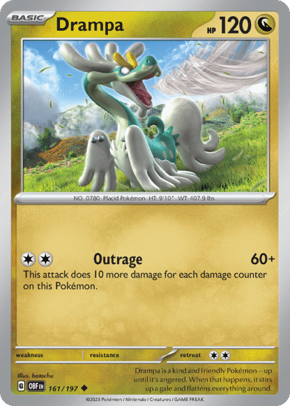 Drampa Reverse - Obsidian Flames