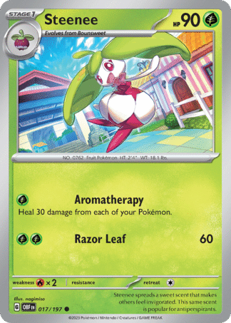 Steenee Reverse - Obsidian Flames