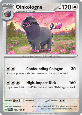 Oinkologne Reverse - Obsidian Flames