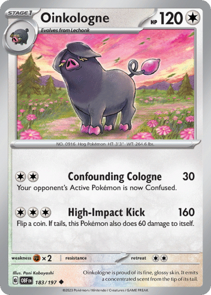 Oinkologne Reverse - Obsidian Flames
