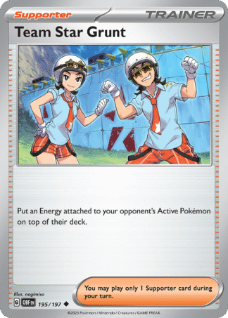 Team Star Grunt Reverse - Obsidian Flames