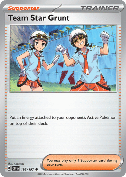 Team Star Grunt Reverse - Obsidian Flames