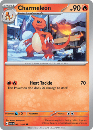 Charmeleon Reverse - Obsidian Flames