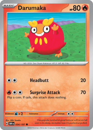 Darumaka Reverse - Obsidian Flames