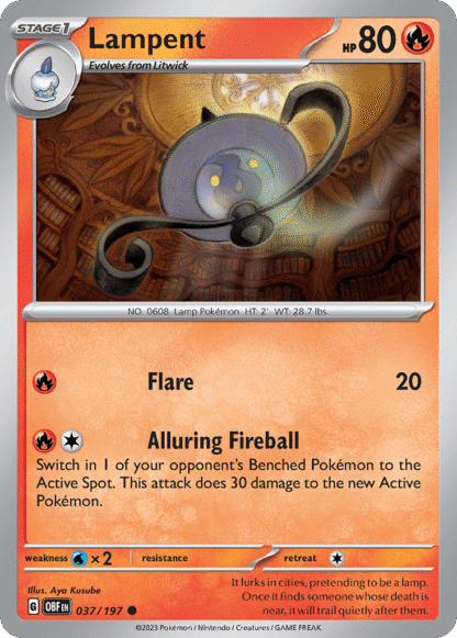 Lampent Reverse - Obsidian Flames