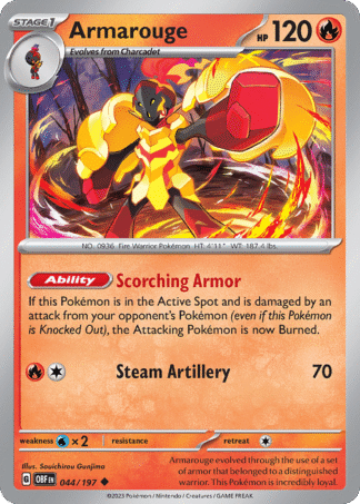 Armarouge Reverse - Obsidian Flames
