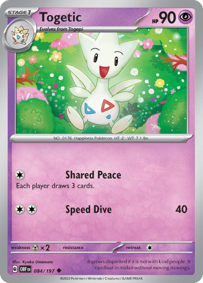Togetic Reverse - Obsidian Flames