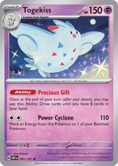 Togekiss Reverse - Obsidian Flames