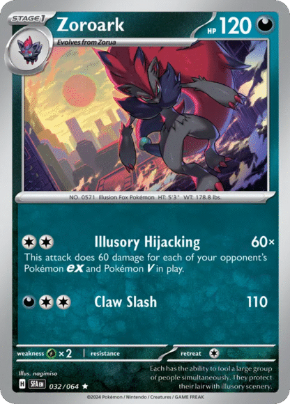 Zoroark Reverse - Shrouded Fable