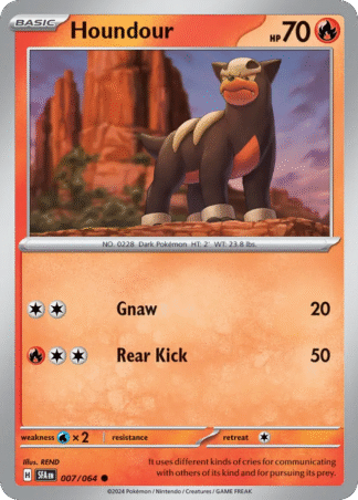 Houndour Reverse - Shrouded Fable