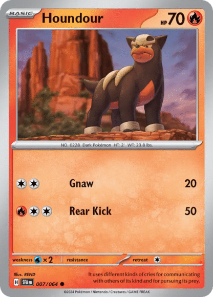 Houndour Reverse - Shrouded Fable