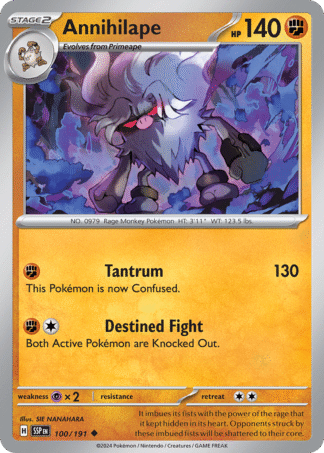 Annihilape Reverse - Surging Sparks