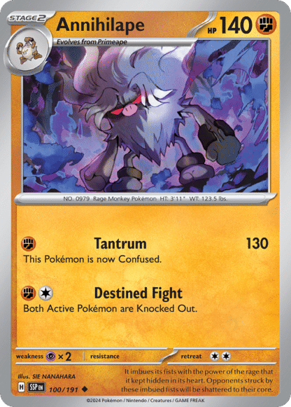 Annihilape Reverse - Surging Sparks