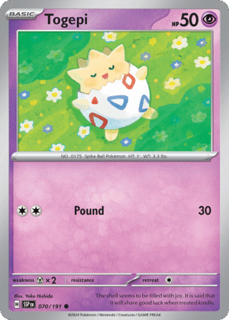 Togepi Reverse - Surging Sparks