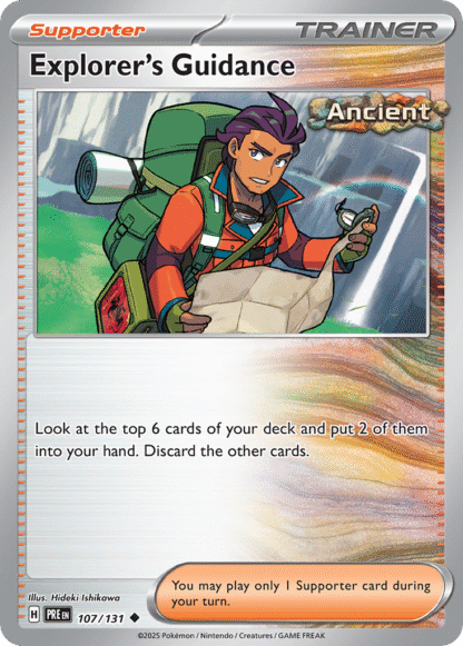 Explorer's Guidance Reverse - Prismatic Evolutions