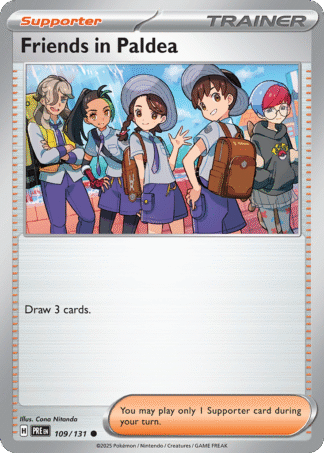 Friends in Paldea Poke Ball - Prismatic Evolutions