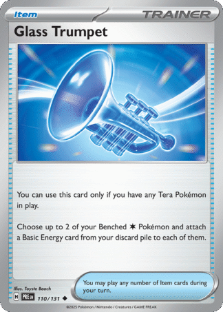 Glass Trumpet Poke Ball - Prismatic Evolutions