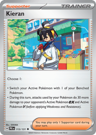 Kieran Reverse - Prismatic Evolutions