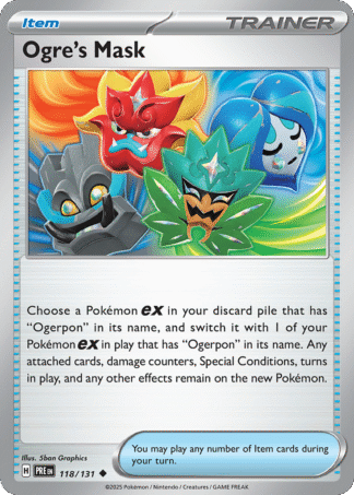 Ogre's Mask Reverse - Prismatic Evolutions