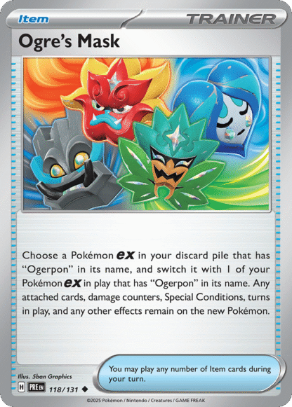 Ogre's Mask Reverse - Prismatic Evolutions