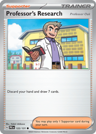 Professor's Research Reverse - Prismatic Evolutions