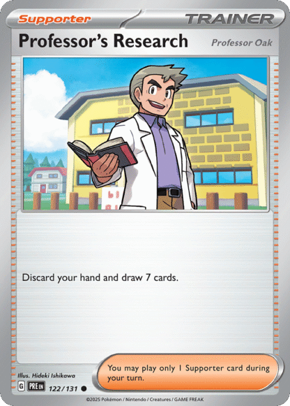Professor's Research Reverse - Prismatic Evolutions