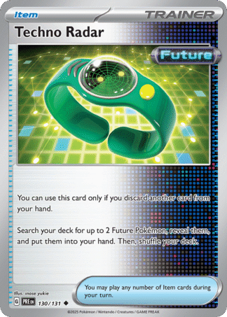 Techno Radar Poke Ball - Prismatic Evolutions