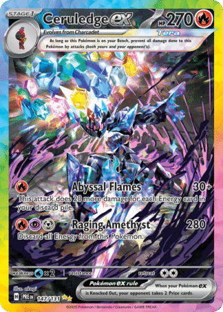 Ceruledge ex - Prismatic Evolutions