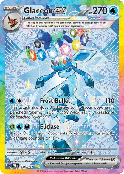 Glaceon ex - Prismatic Evolutions