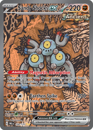 Sandy Shocks ex - Prismatic Evolutions