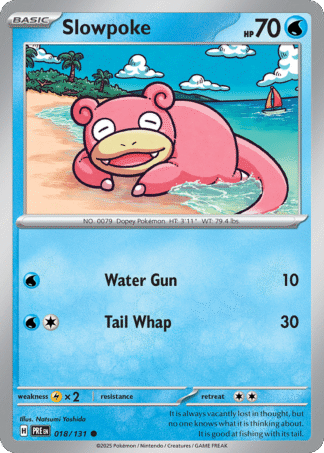 Slowpoke Reverse - Prismatic Evolutions