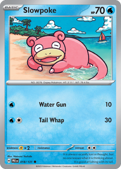 Slowpoke Reverse - Prismatic Evolutions