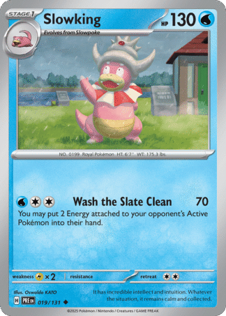 Slowking Reverse - Prismatic Evolutions