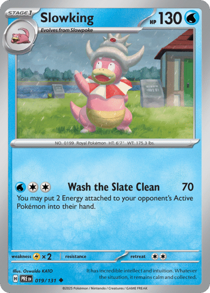 Slowking Reverse - Prismatic Evolutions