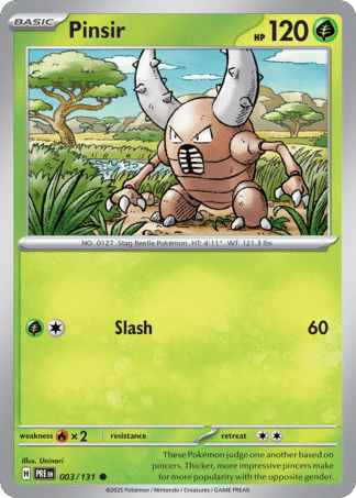 Pinsir Poke Ball - Prismatic Evolutions