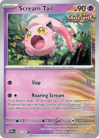 Scream Tail Reverse - Prismatic Evolutions