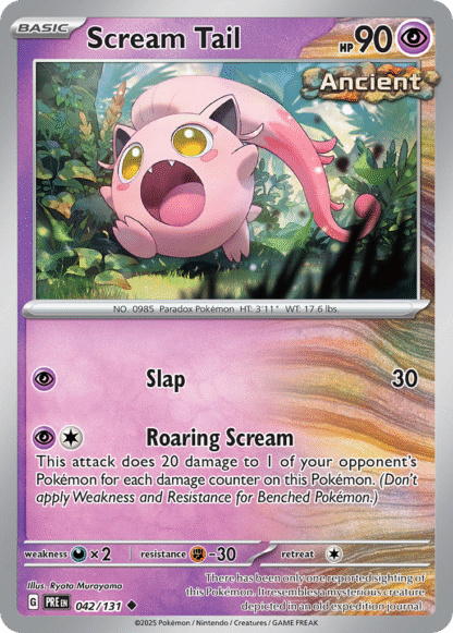 Scream Tail Reverse - Prismatic Evolutions